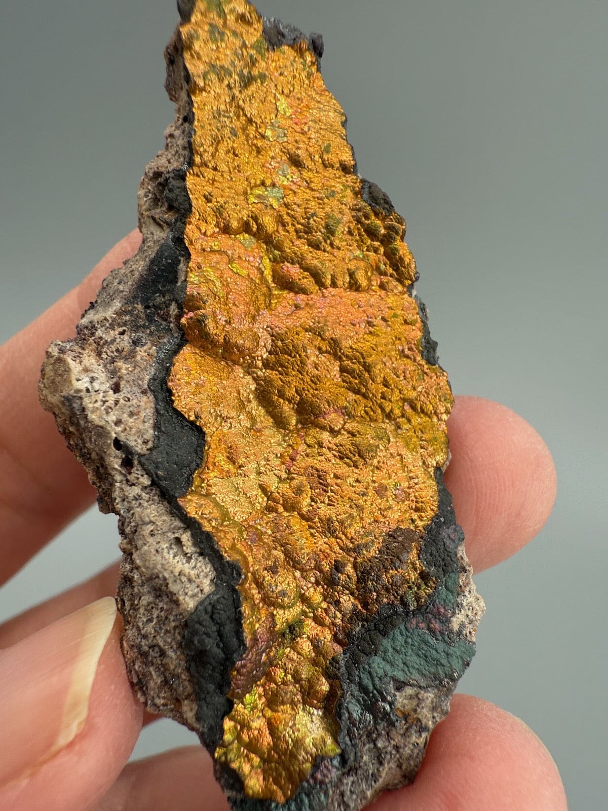 Smaller Rare Iridescent Turgite