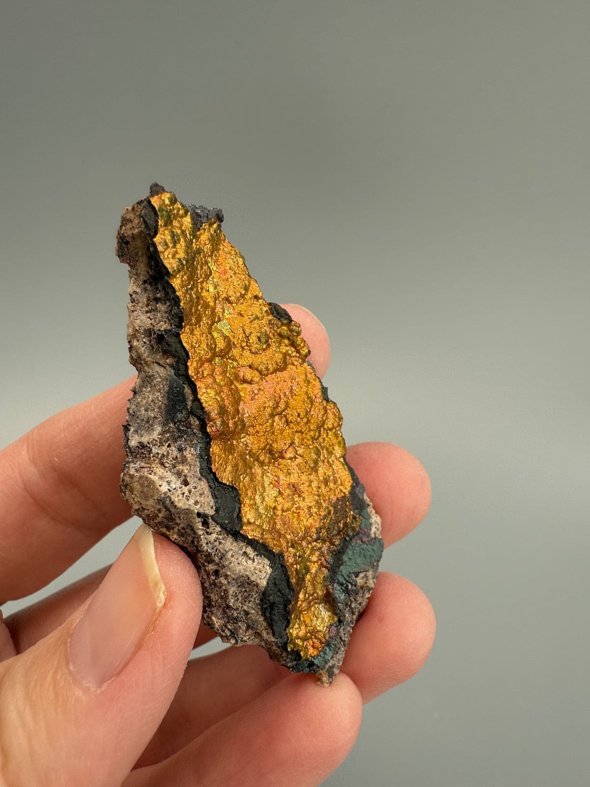 Smaller Rare Iridescent Turgite