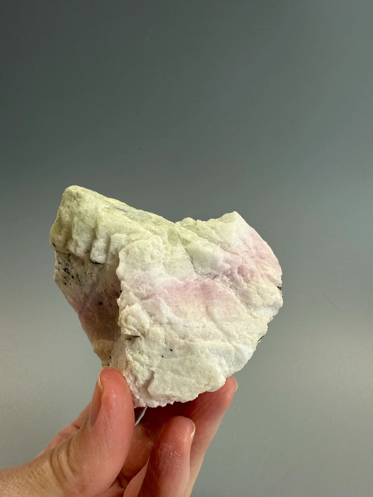 Kunzite with Hiddenite B
