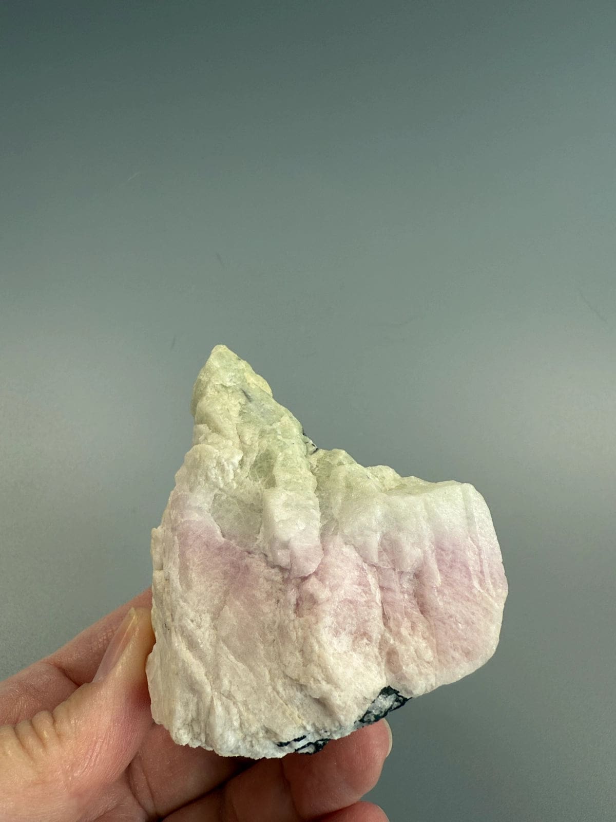 Kunzite with Hiddenite B