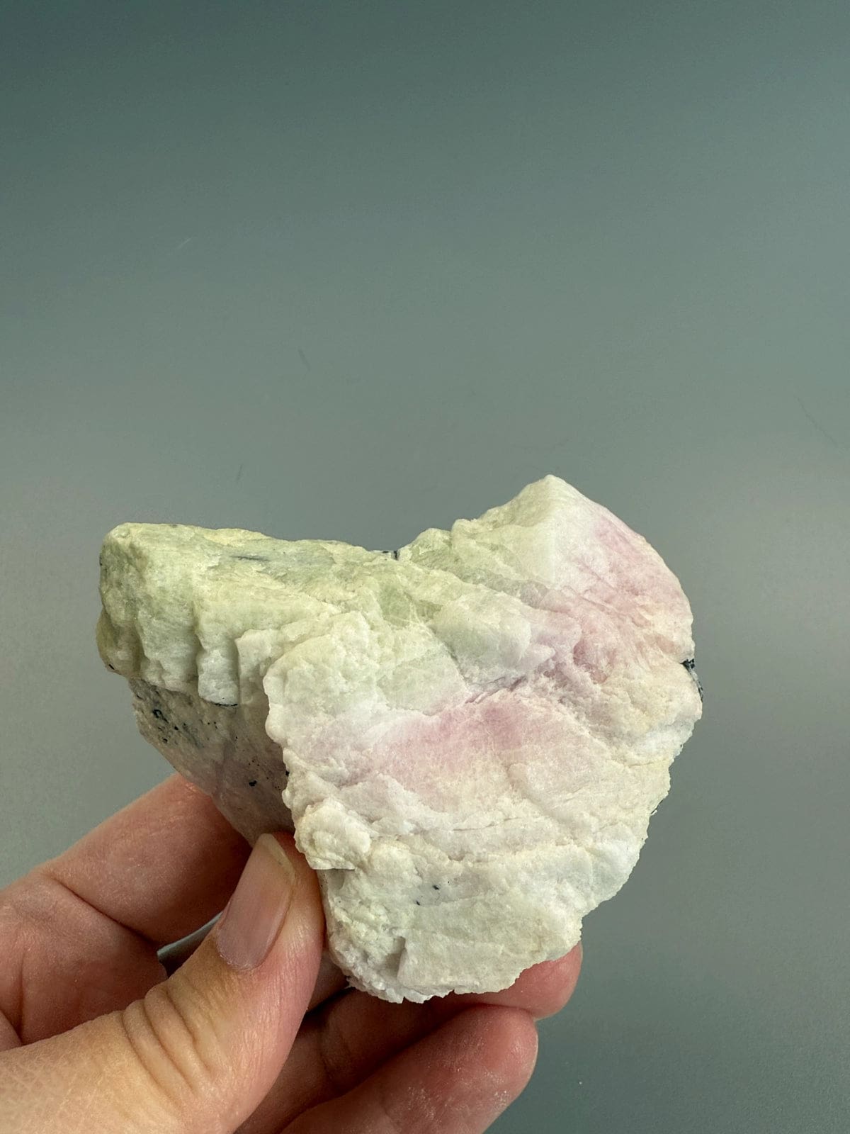 Kunzite with Hiddenite B
