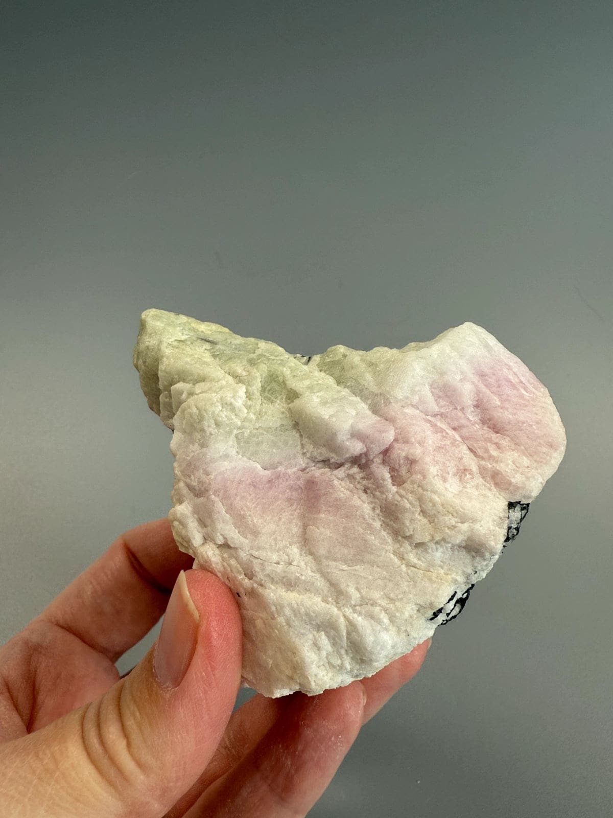 Kunzite with Hiddenite B