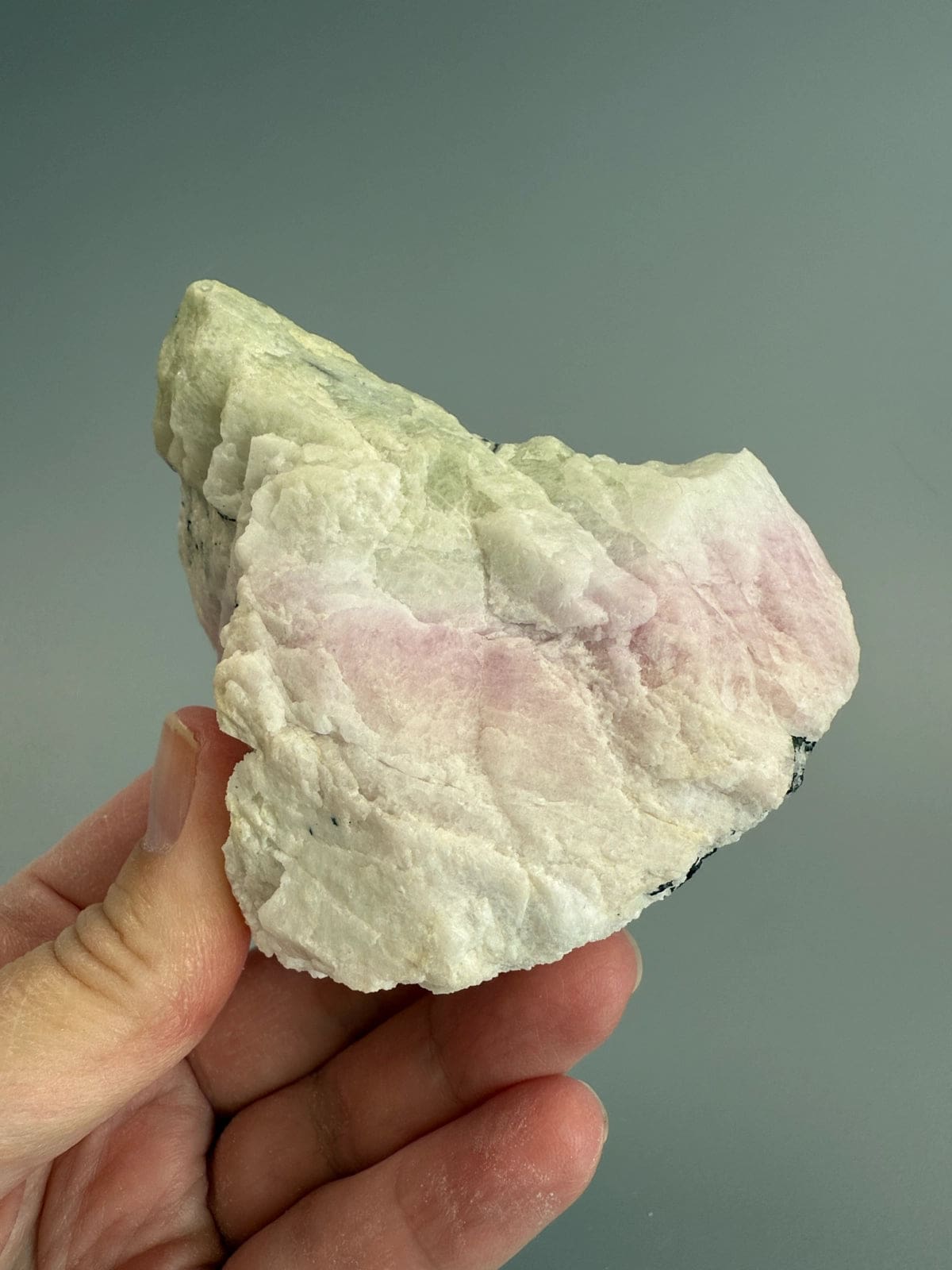 Kunzite with Hiddenite B