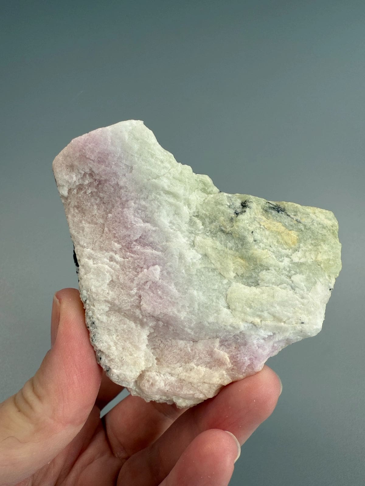 Kunzite with Hiddenite B