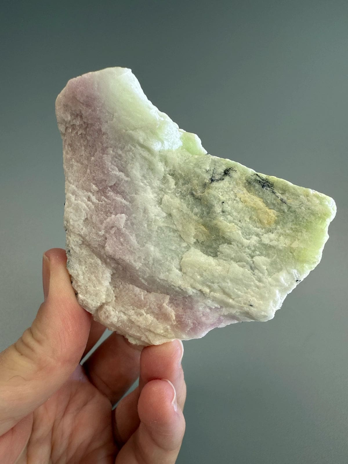 Kunzite with Hiddenite B