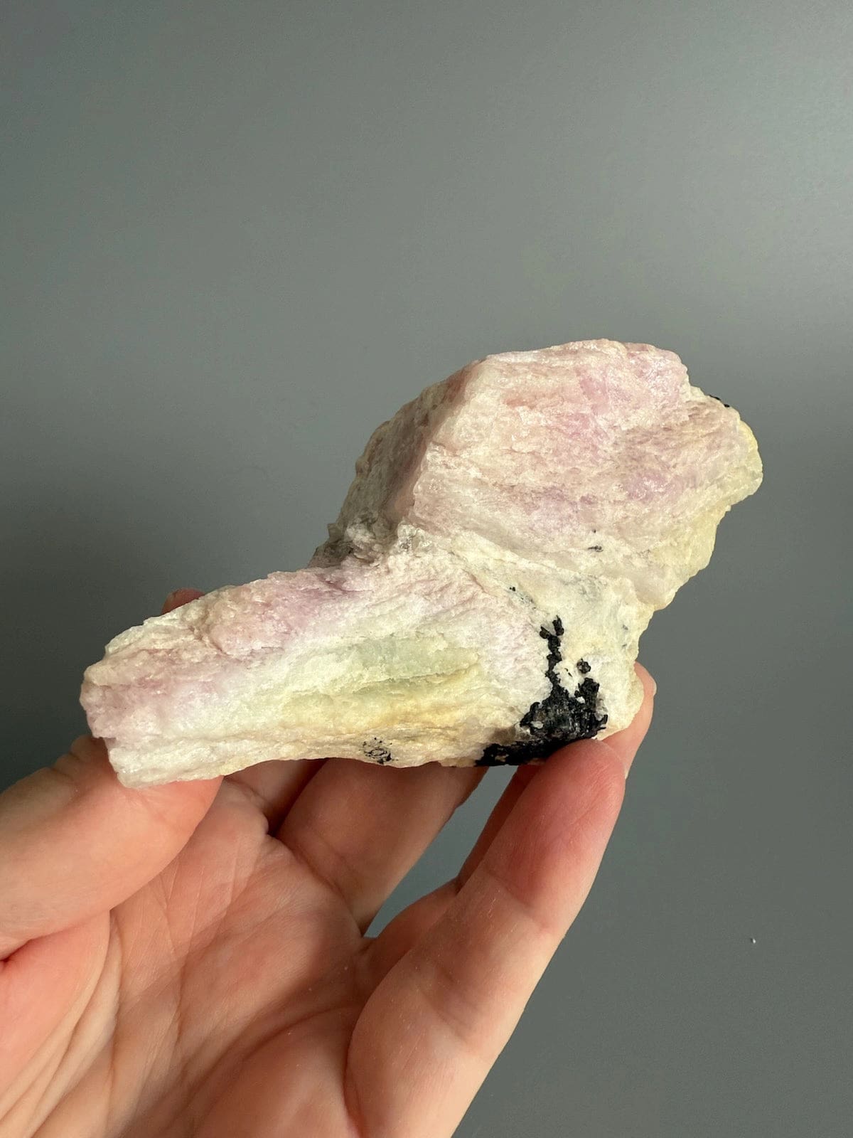 Kunzite With Hiddenite C