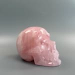 Large Rose Quartz Skull