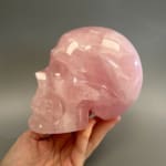 Large Rose Quartz Skull