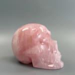 Large Rose Quartz Skull