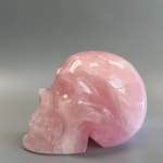 Large Rose Quartz Skull