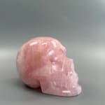 Large Rose Quartz Skull