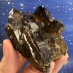 Natural Smokey Quartz Cluster