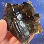 Natural Smokey Quartz Cluster