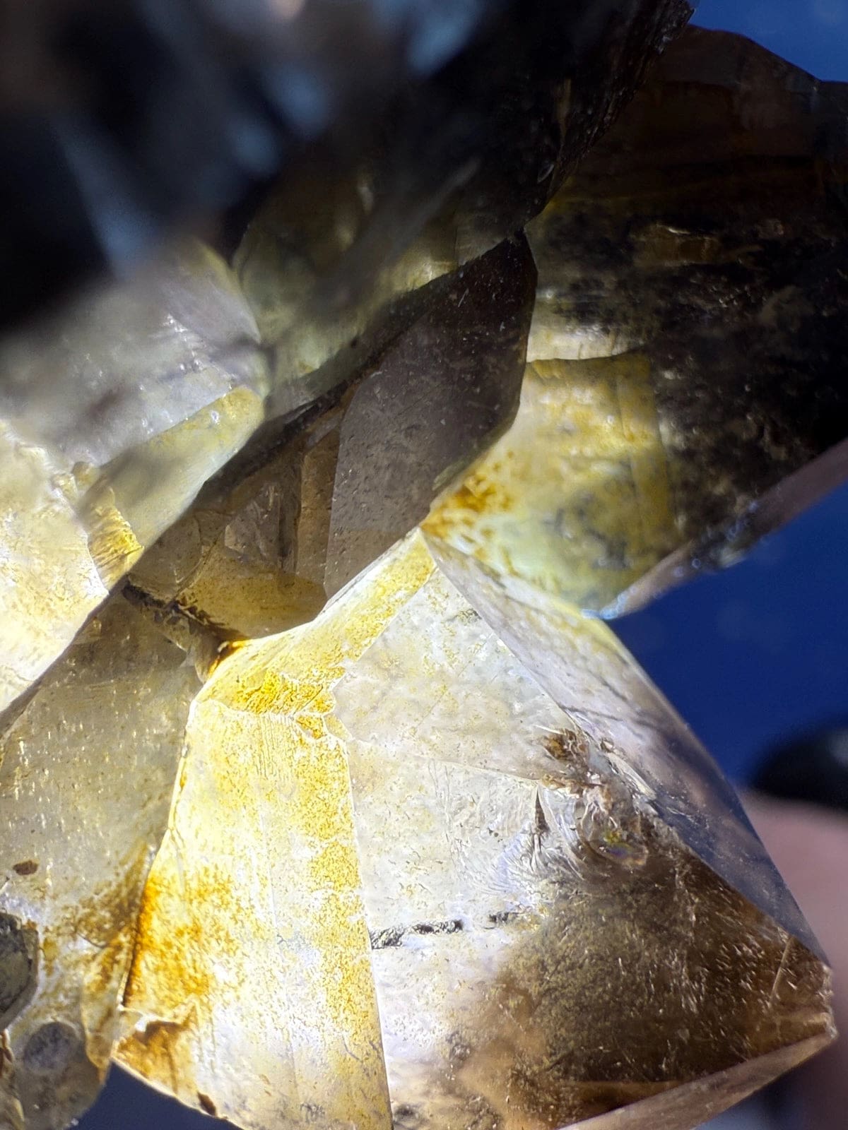 Natural Smokey Quartz Cluster
