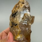 Natural Smokey Quartz with Black Tourmaline
