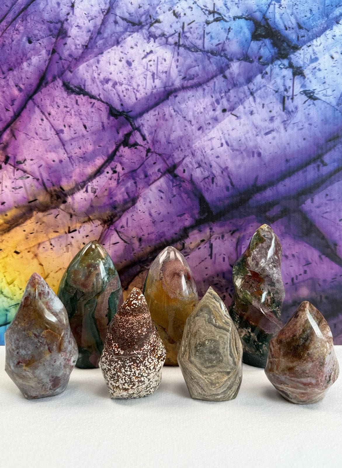 Ocean Jasper Flame Collection