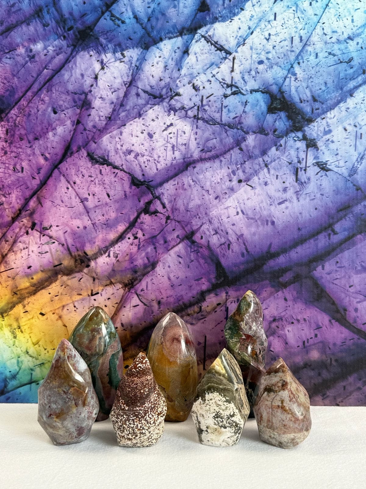 Ocean Jasper Flame Collection