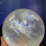 Optical Calcite Sphere with Star