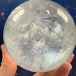 Optical Calcite Sphere with Star