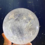 Optical Calcite Sphere with Star