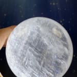 Optical Calcite Sphere with Star