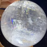 Optical Calcite Sphere with Star