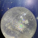 Optical Calcite Sphere with Star