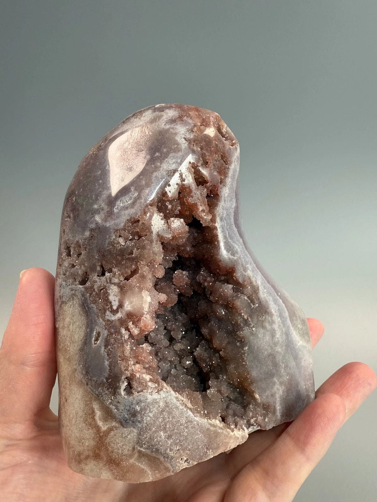 Pink Amethyst Geode