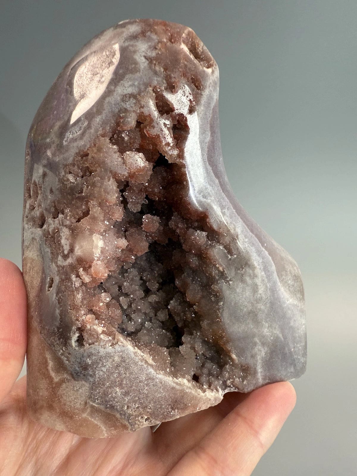 Pink Amethyst Geode