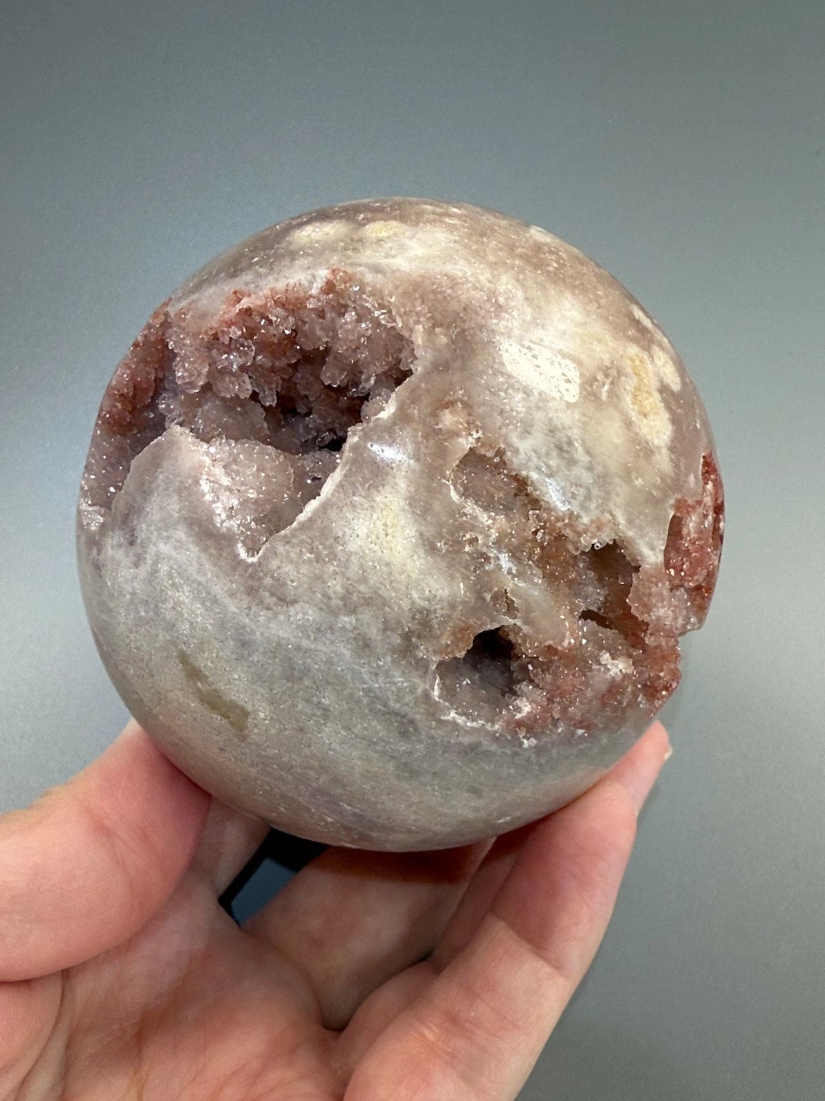Pink Amethyst Sphere