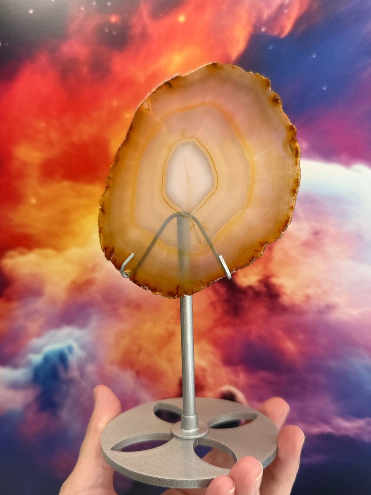Rainbow Iris Agate A
