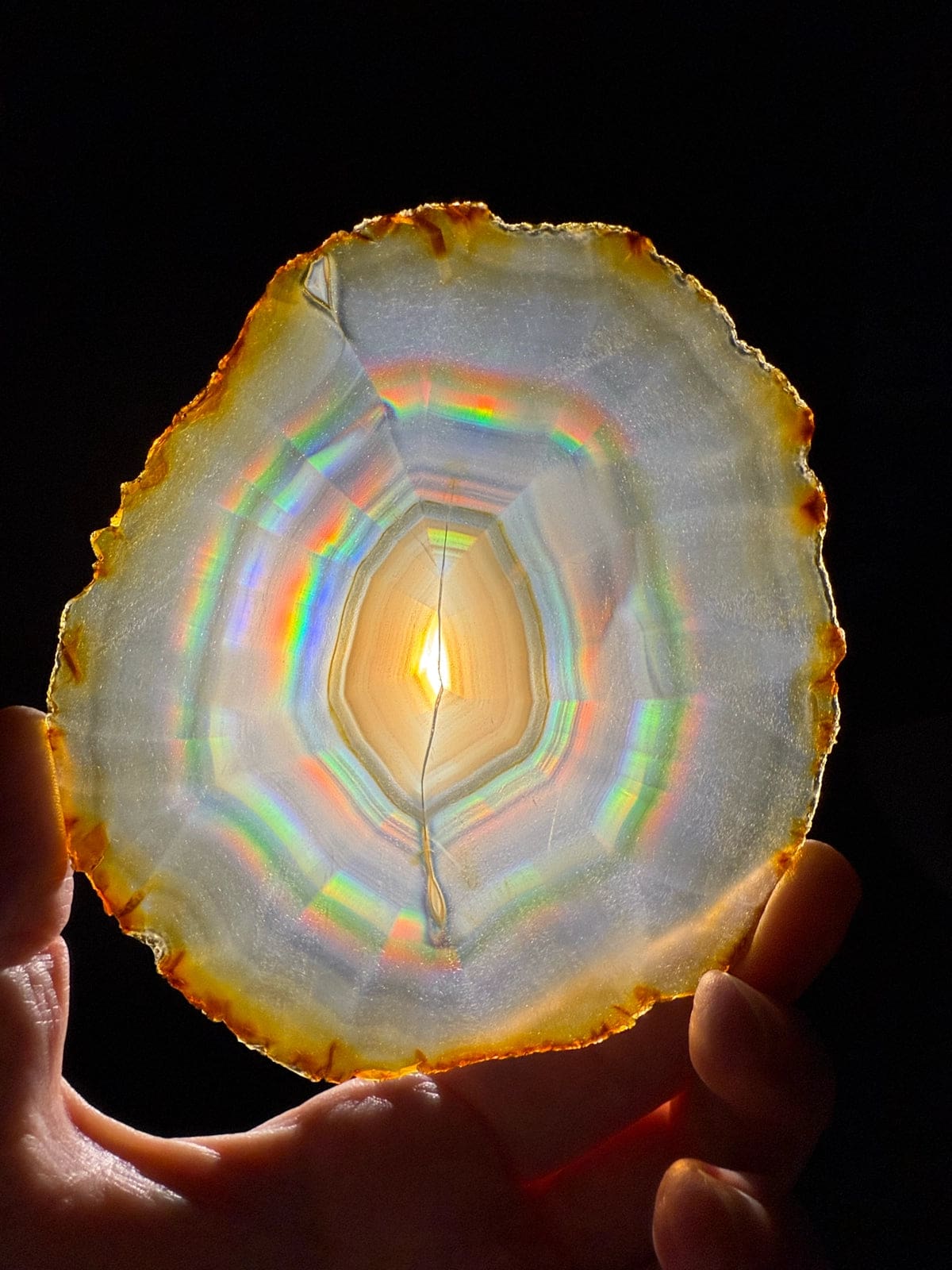 Rainbow Iris Agate A