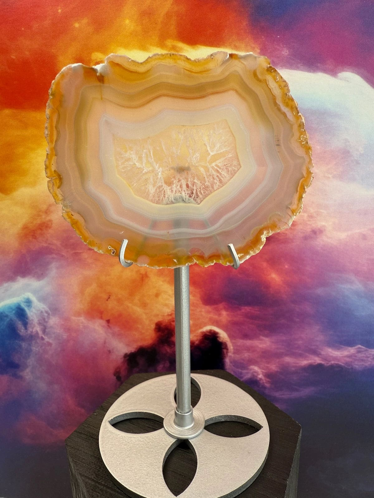 Rainbow Iris Agate B