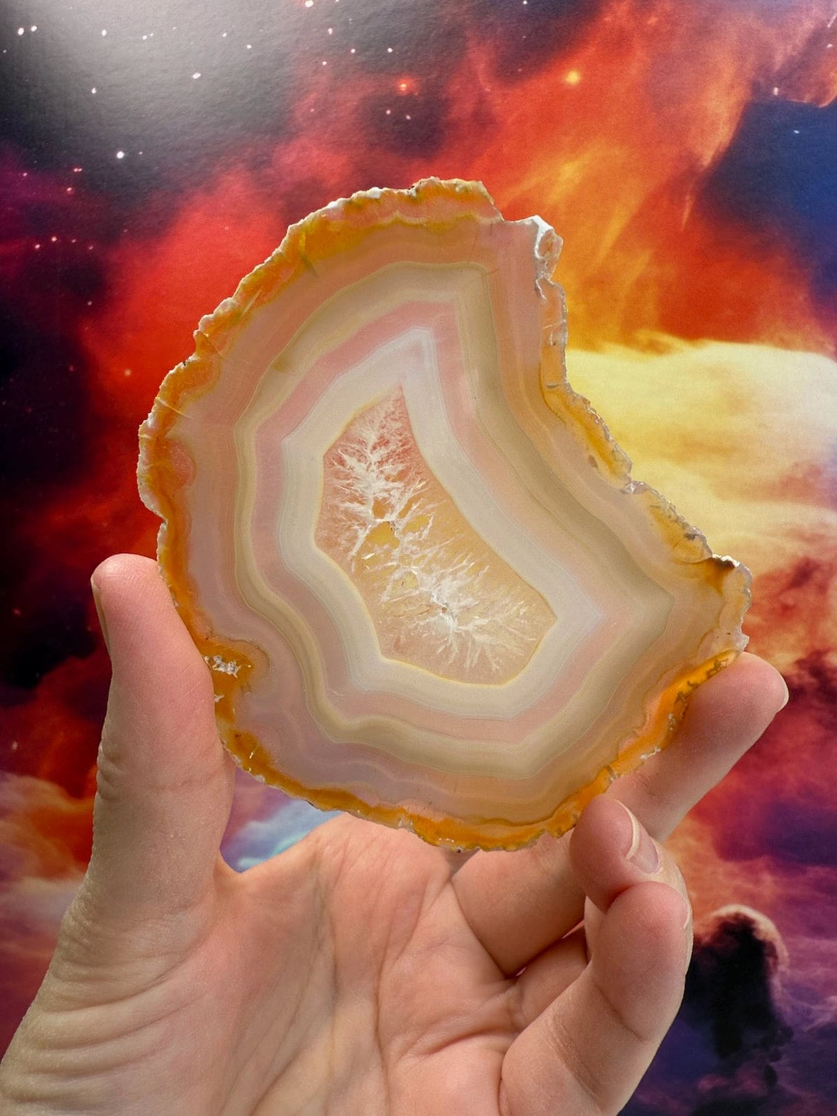 Rainbow Iris Agate C