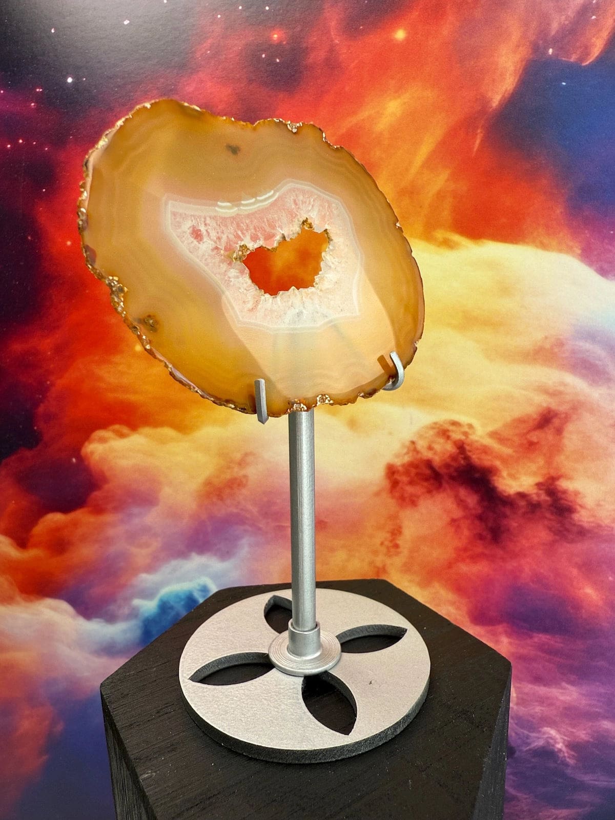 Rainbow Iris Agate D