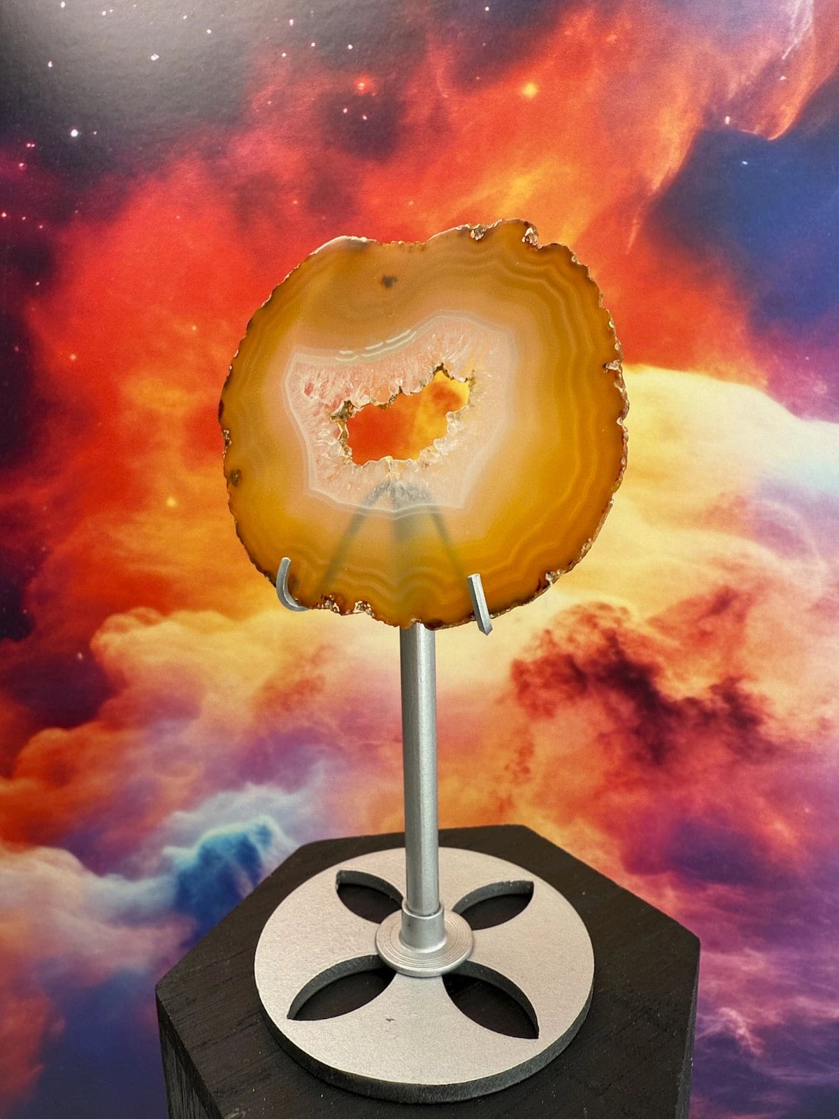 Rainbow Iris Agate D