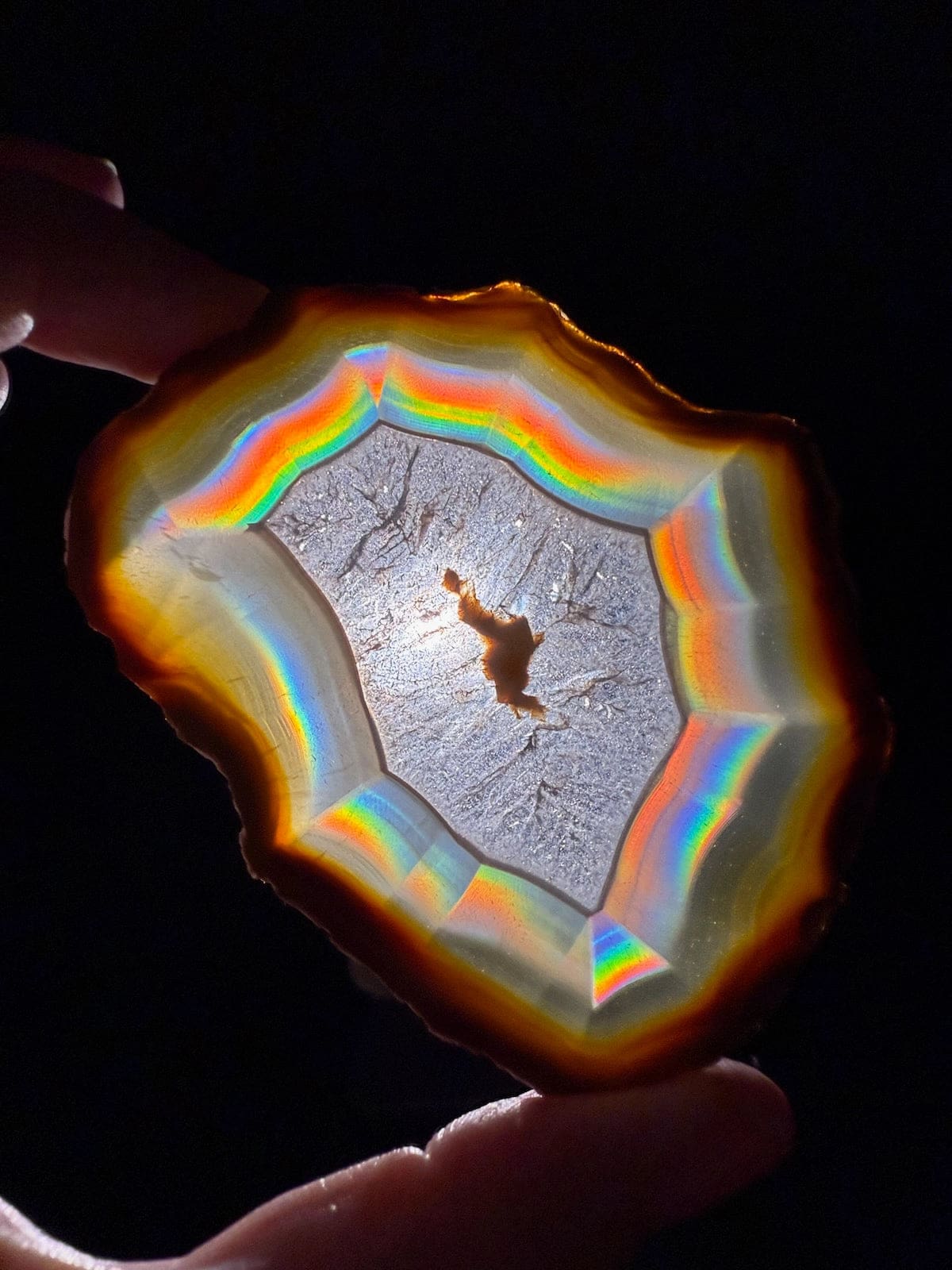 Rainbow Iris Agate E