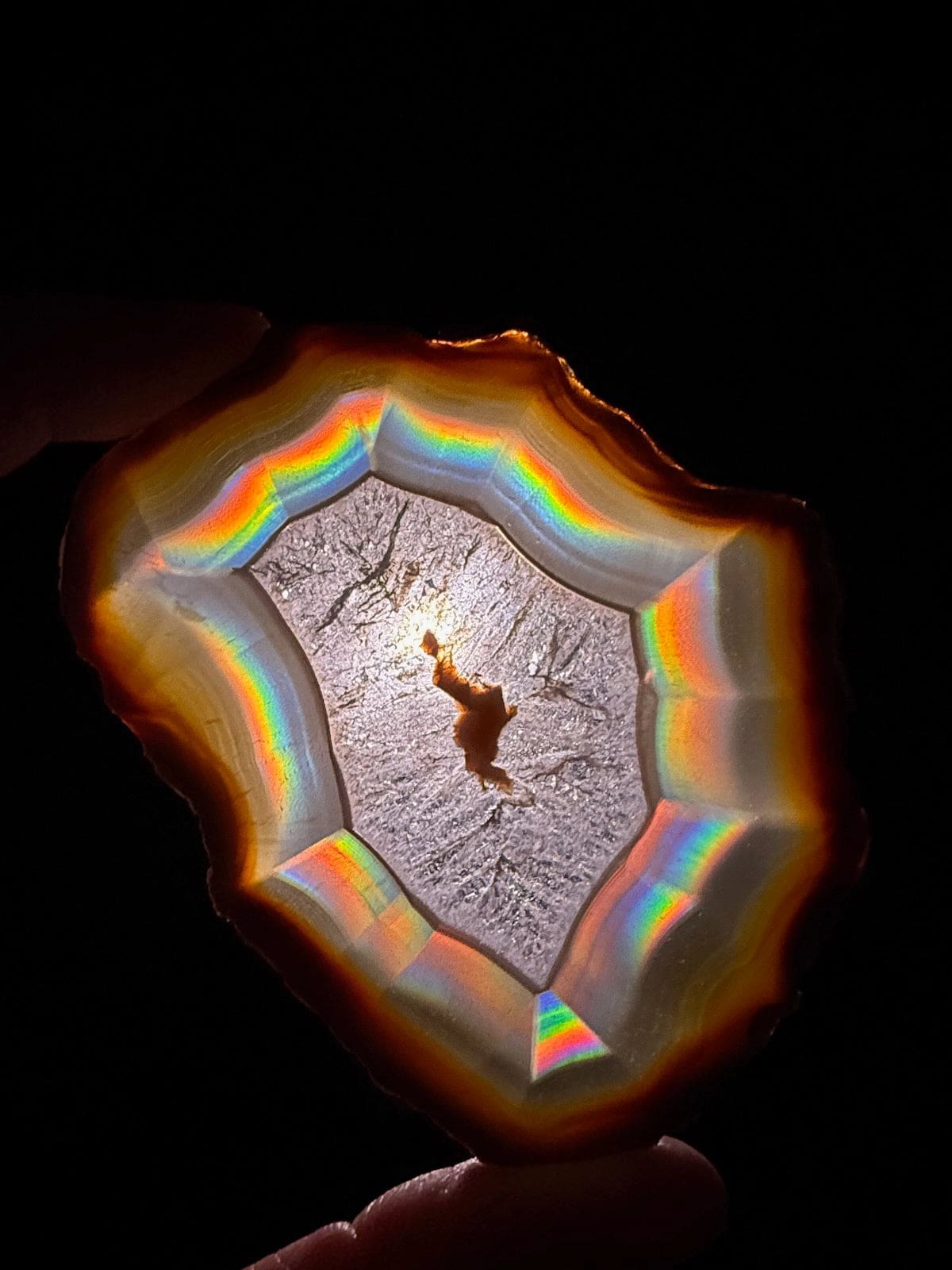 Rainbow Iris Agate E