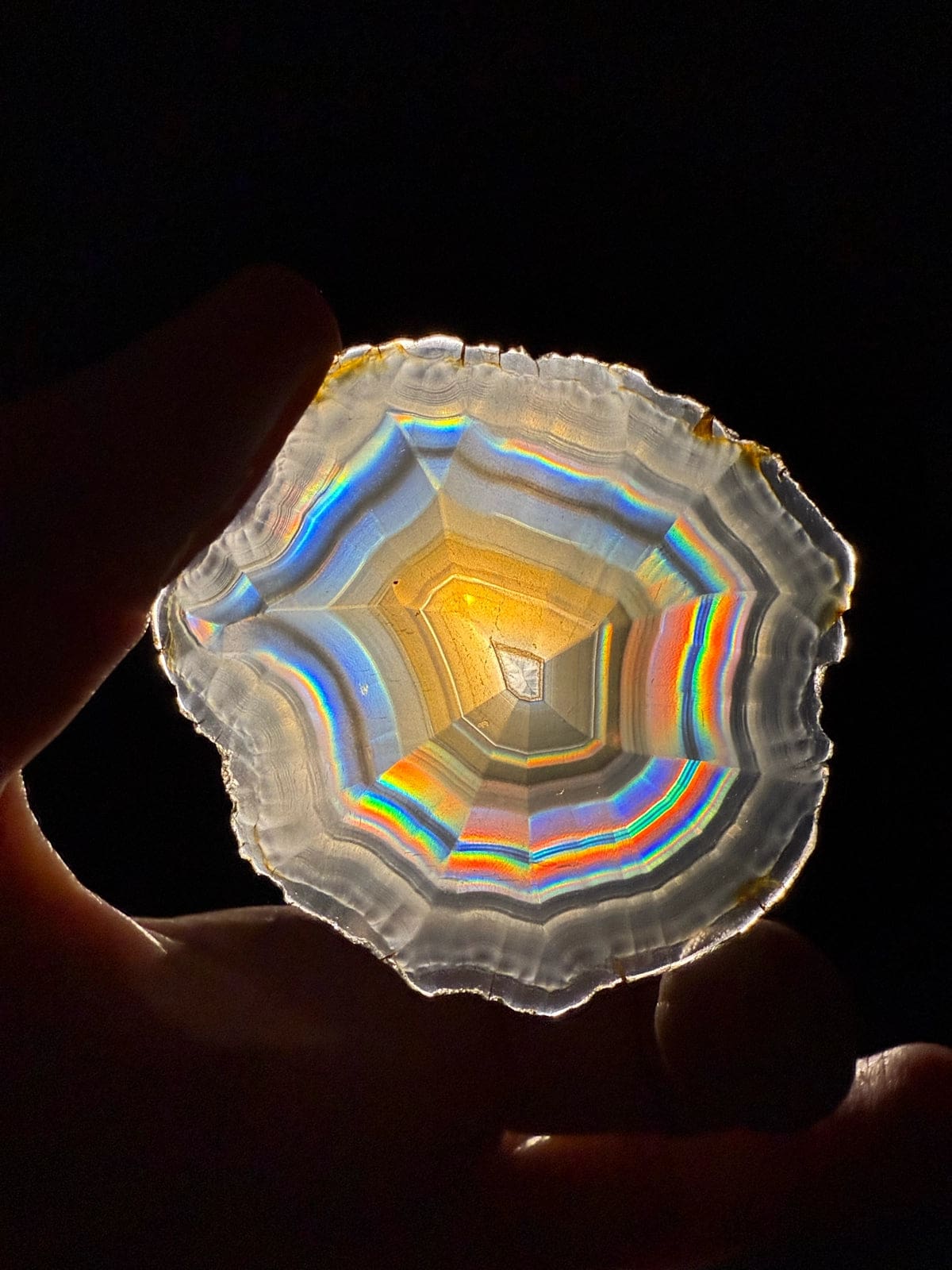 Rainbow Iris Agate G
