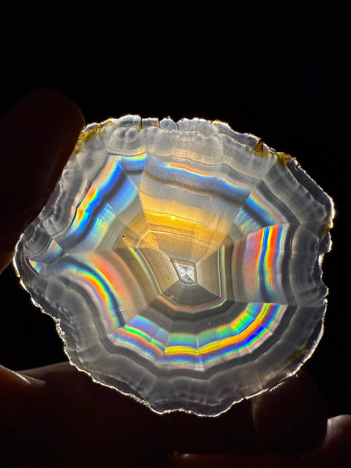Rainbow Iris Agate G