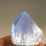 Rare Dumortierite in Quartz Point