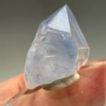 Rare Dumortierite in Quartz Point