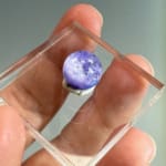 Rare Dumorturite In Quartz Sphere