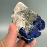 Rare Lazurite with Tugtupite and Pyrite