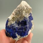 Rare Lazurite with Tugtupite and Pyrite