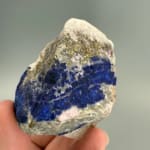 Rare Lazurite with Tugtupite and Pyrite