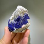 Rare Lazurite with Tugtupite and Pyrite