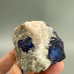 Rare Lazurite with Tugtupite and Pyrite