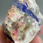 Rare Lazurite with Tugtupite and Pyrite