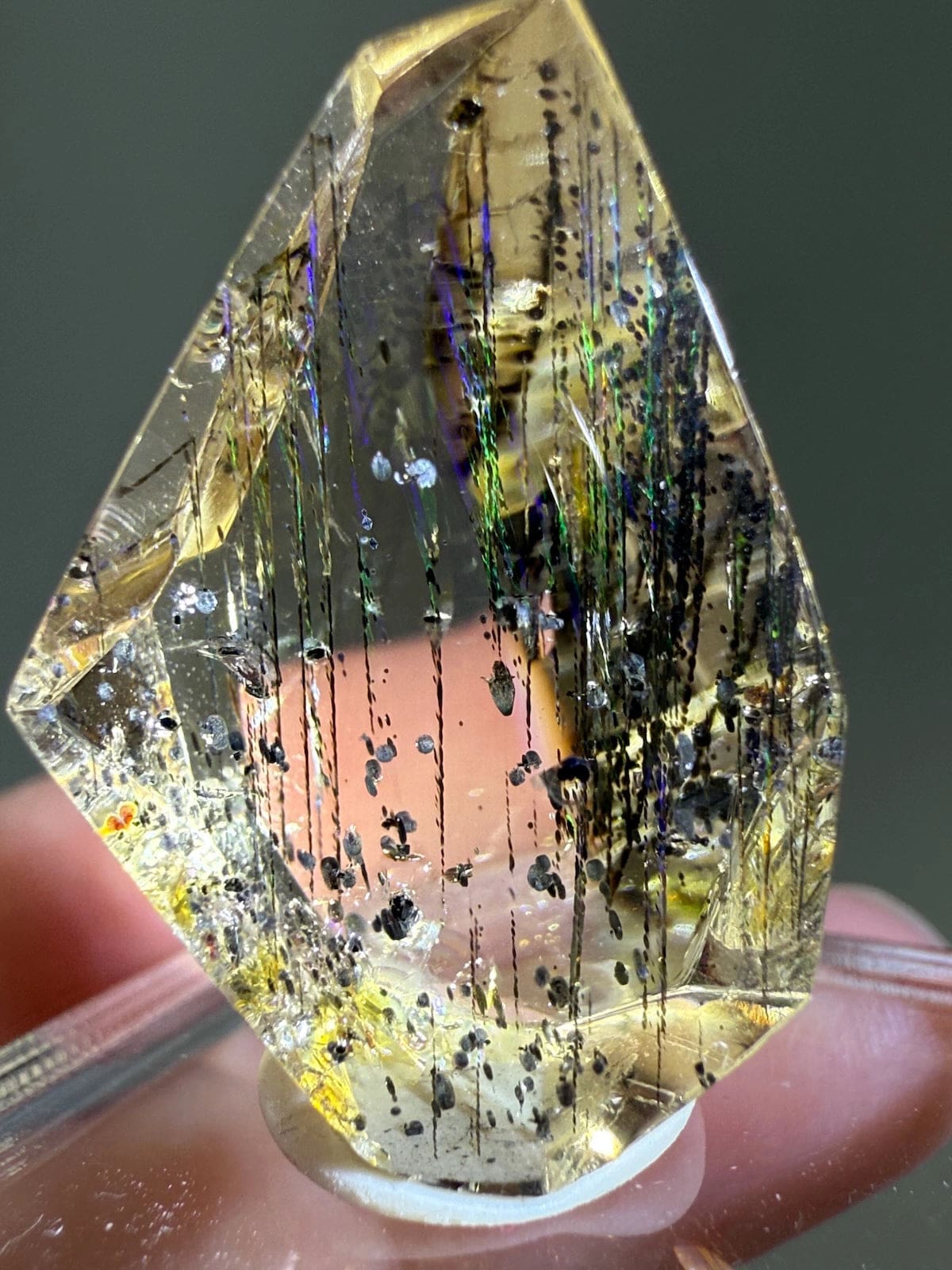 Rare Rainbow Scapolite